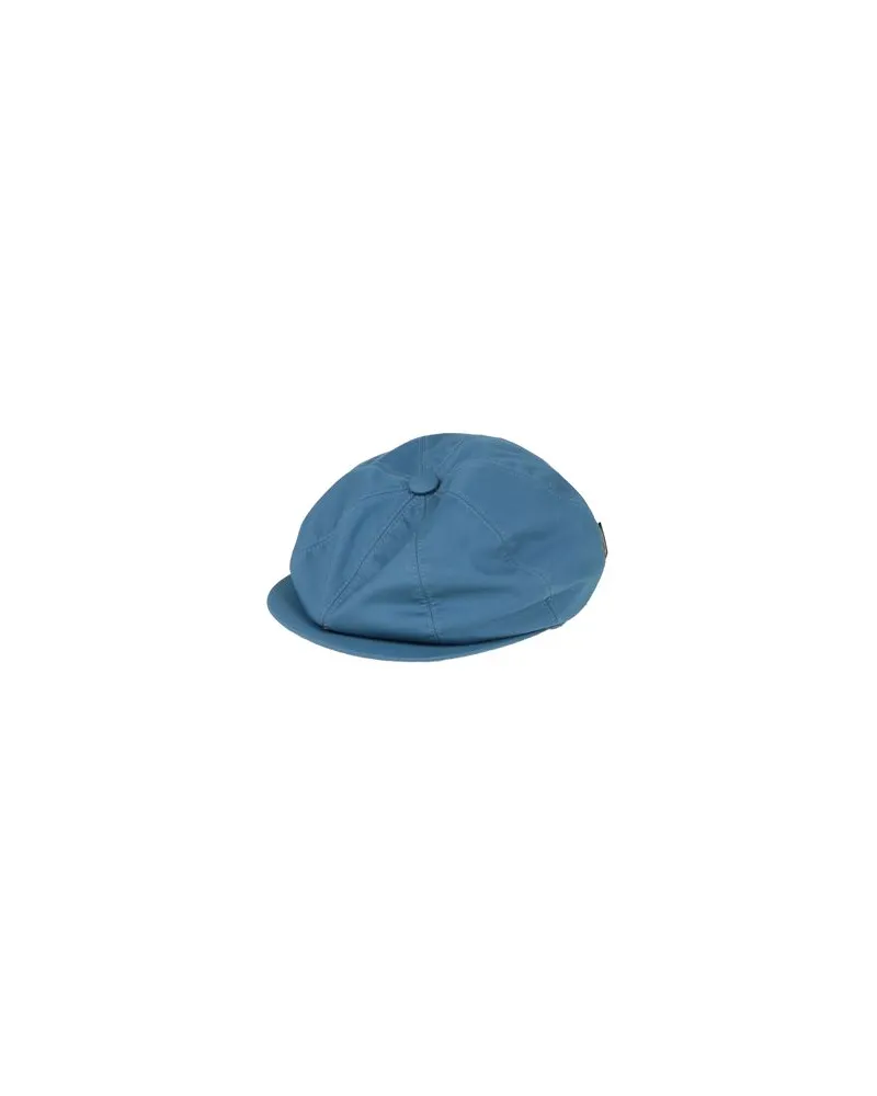 Borsalino ACCESSOIRES - Mützen & Hüteauf YOOX.COM Taubenblau