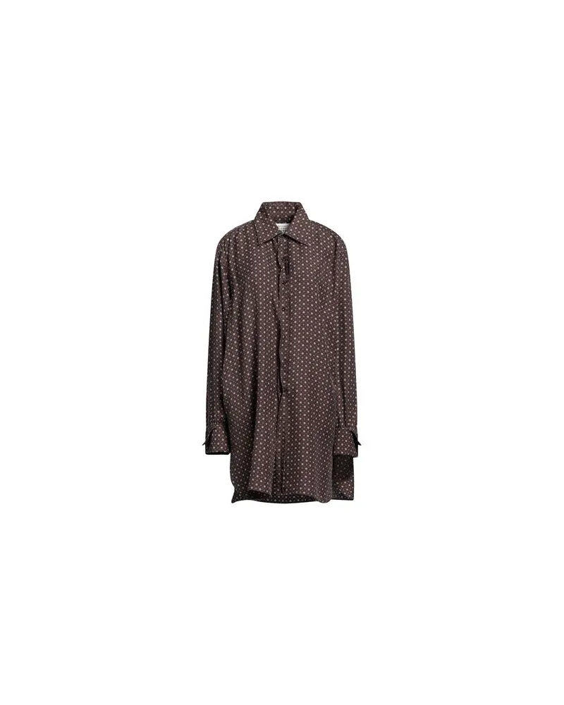 Maison Margiela TOPS - Hemdenauf YOOX.COM Braun