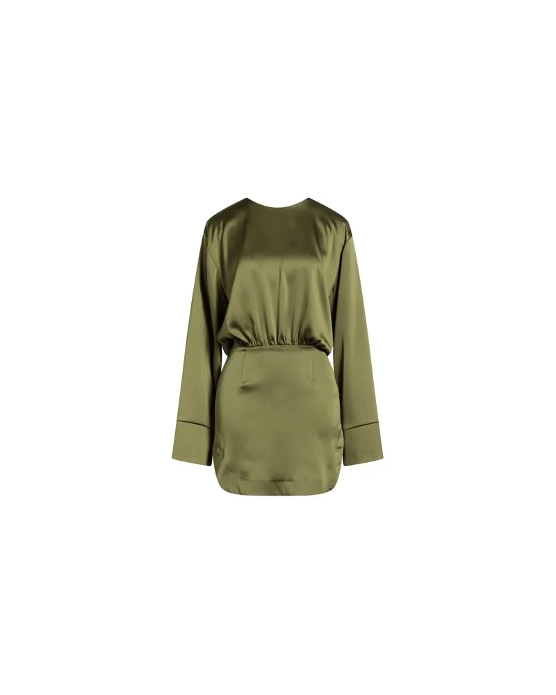 ACTUALEE KLEIDER - Mini-Kleiderauf YOOX.COM Militärgrün