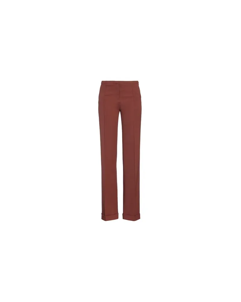Simona Corsellini HOSEN & RÖCKE - Hosenauf YOOX.COM Schokobraun