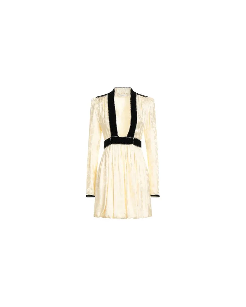 Philosophy Di Lorenzo Serafini KLEIDER - Mini-Kleiderauf YOOX.COM Elfenbein