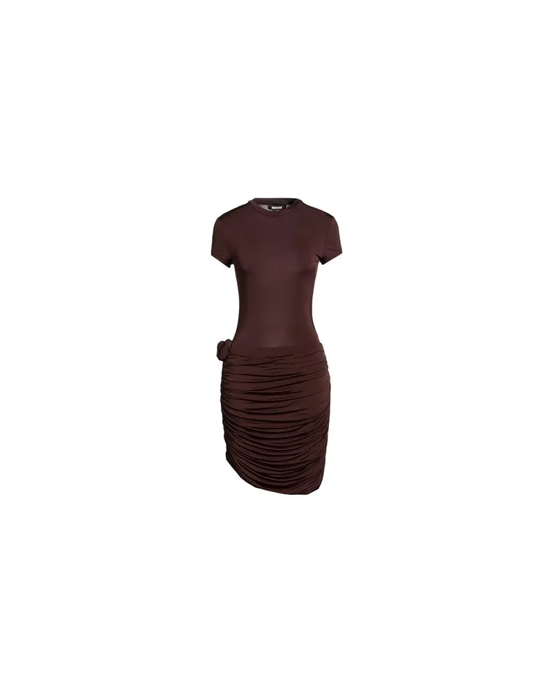 ROTATE Birger Christensen KLEIDER - Mini-Kleiderauf YOOX.COM Dunkelbraun