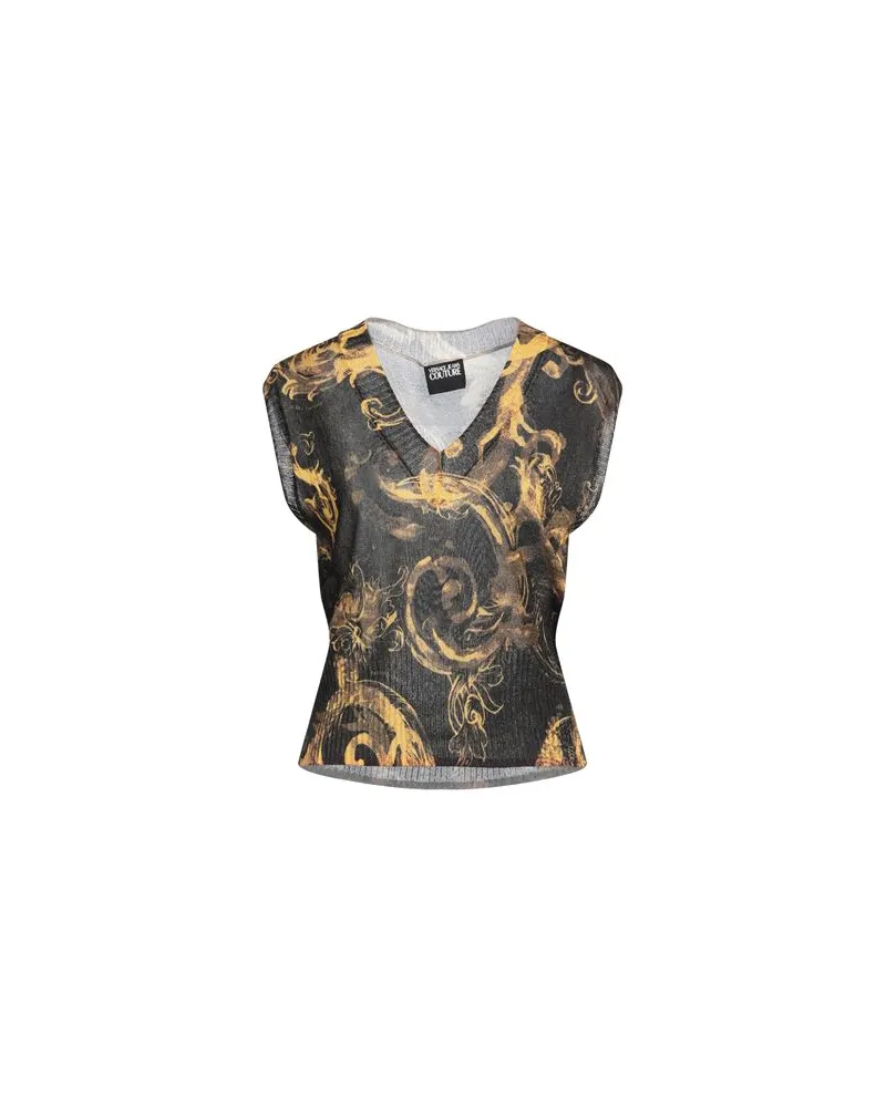Versace Jeans STRICKWAREN - Pulloverauf YOOX.COM Schwarz