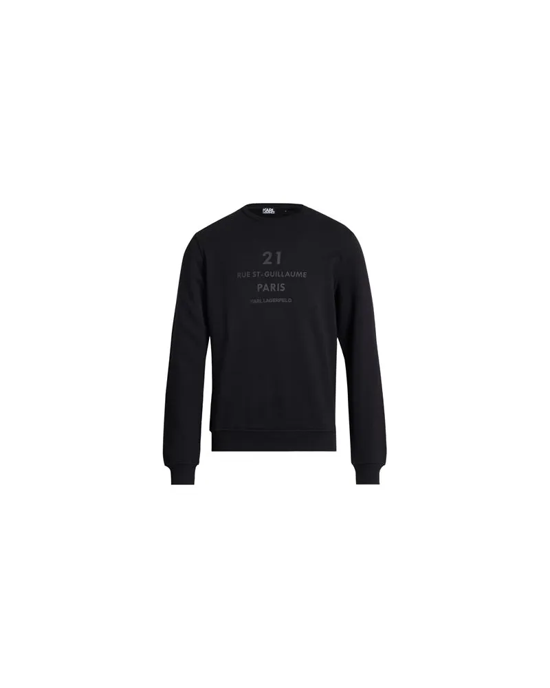 Karl Lagerfeld TOPS - Sweatshirtsauf YOOX.COM Schwarz