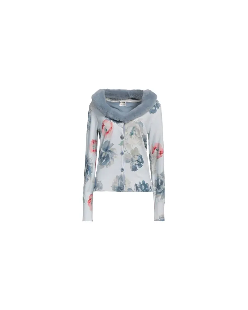 Blumarine STRICKWAREN - Strickjackenauf YOOX.COM Himmelblau