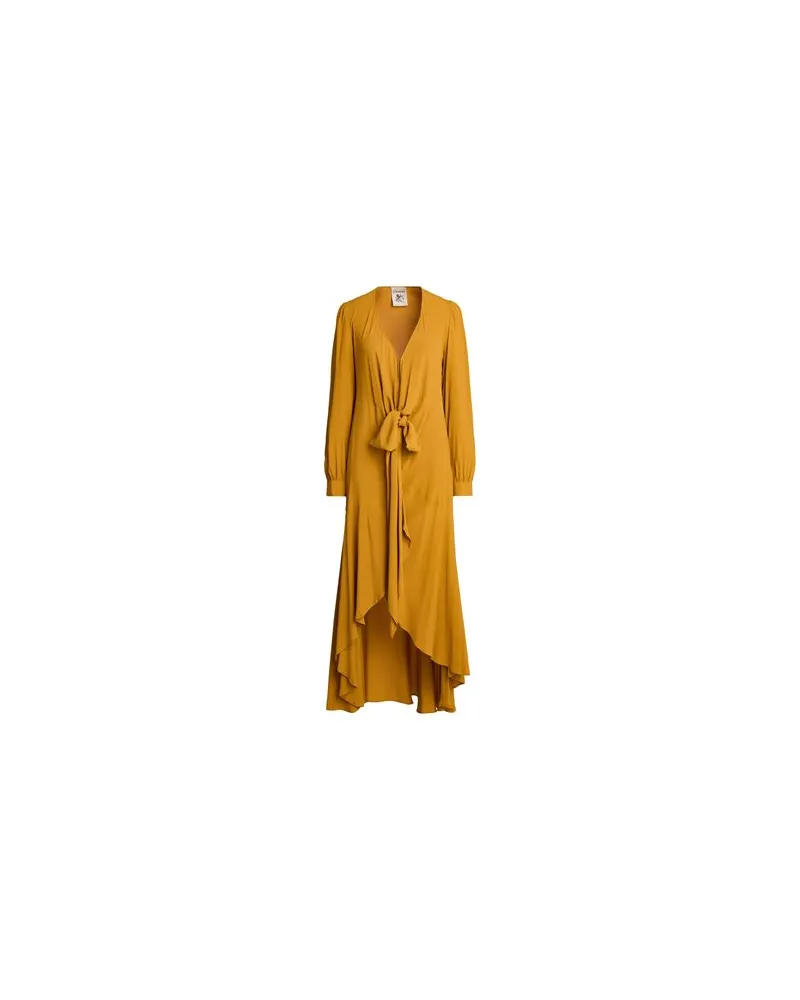 Semicouture KLEIDER - Maxi-Kleiderauf YOOX.COM Ringelblume