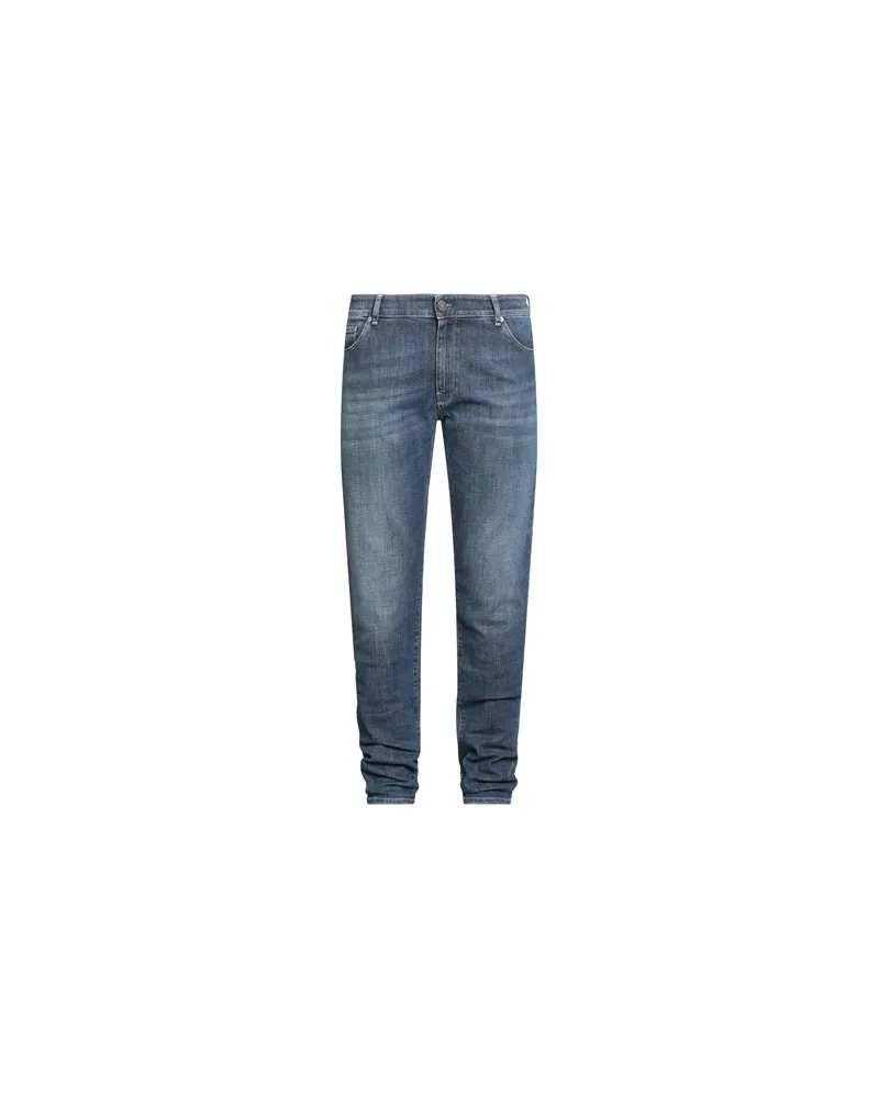 PT TORINO HOSEN & RÖCKE - Jeanshosenauf YOOX.COM Blau
