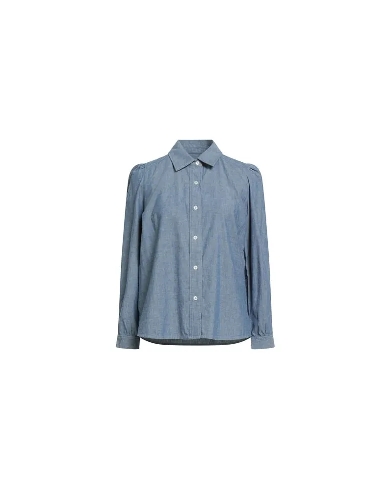A.P.C. TOPS - Hemdenauf YOOX.COM Blau