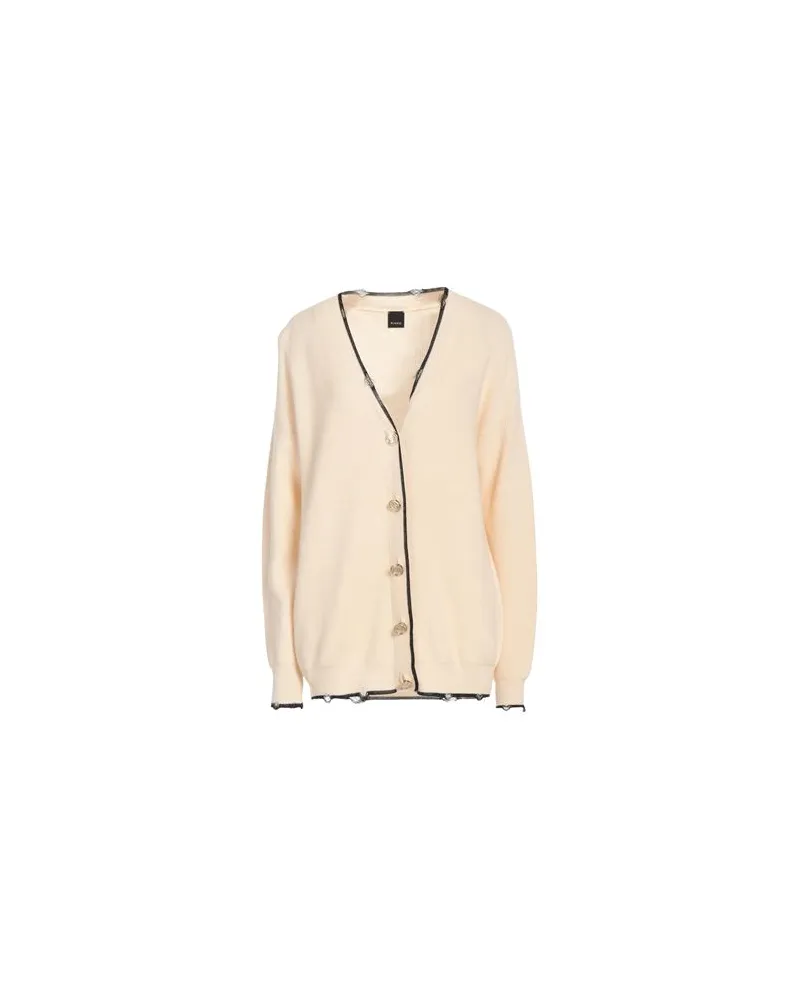 Pinko STRICKWAREN - Strickjackenauf YOOX.COM Elfenbein