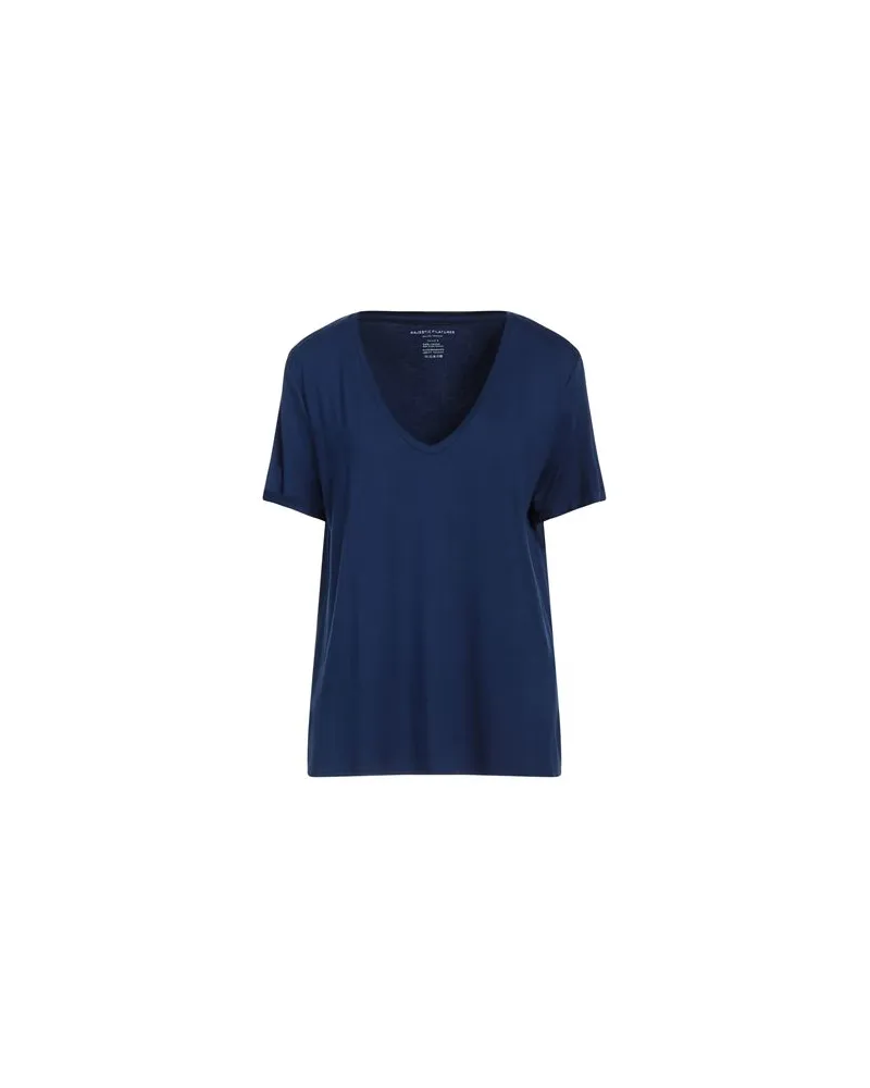 Majestic TOPS - T-shirtsauf YOOX.COM Nachtblau