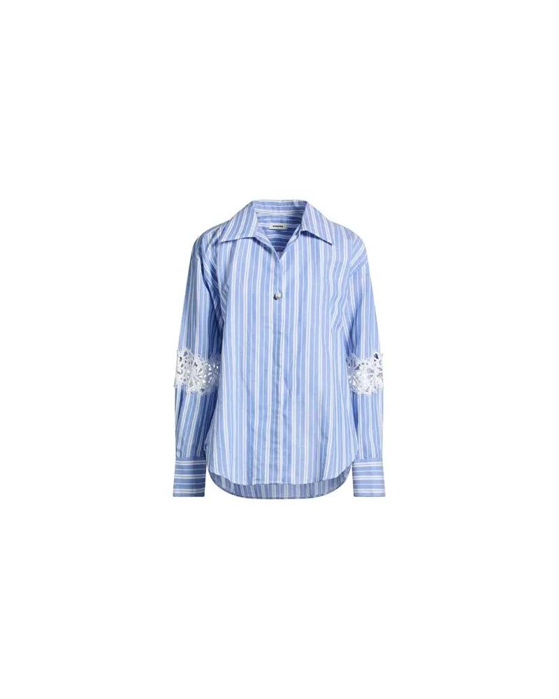 Sandro TOPS - Hemdenauf YOOX.COM Hellblau