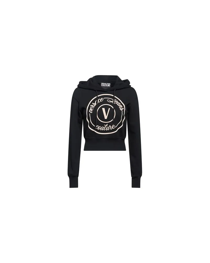 Versace Jeans TOPS - Sweatshirtsauf YOOX.COM Schwarz
