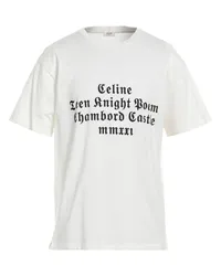 Celine T-shirts Elfenbein