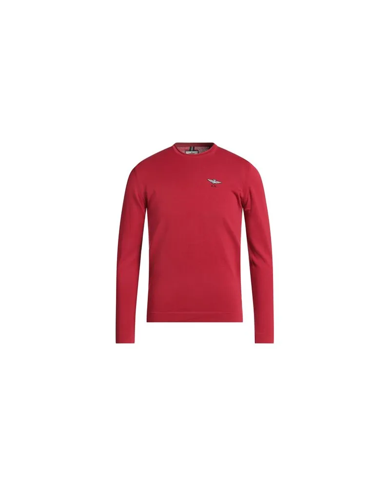 Aeronautica Militare STRICKWAREN - Pulloverauf YOOX.COM Rot
