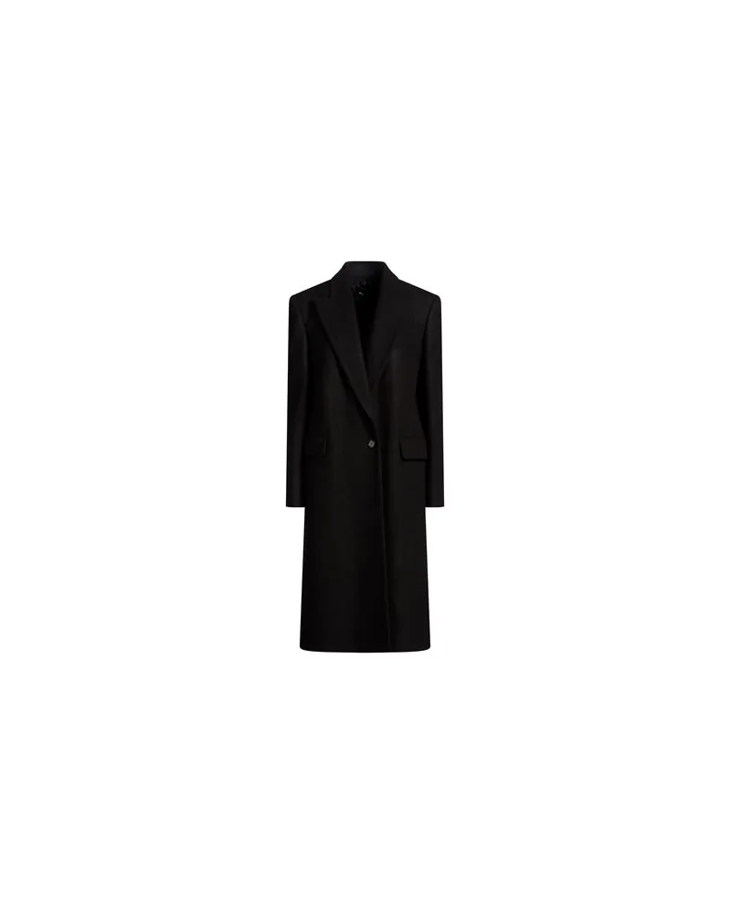BCBGMAXAZRIA JACKEN & MÄNTEL - Mäntelauf YOOX.COM Schwarz