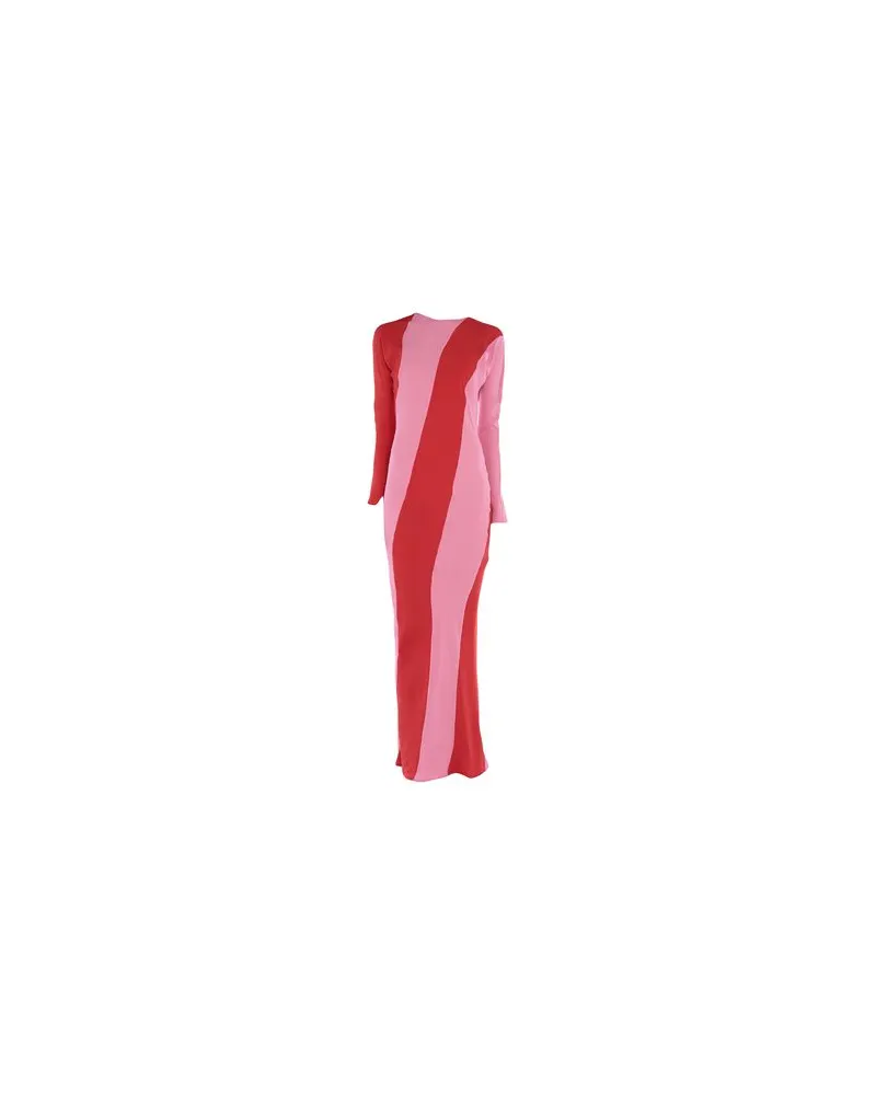 ATTICO KLEIDER - Maxi-Kleiderauf YOOX.COM Rot
