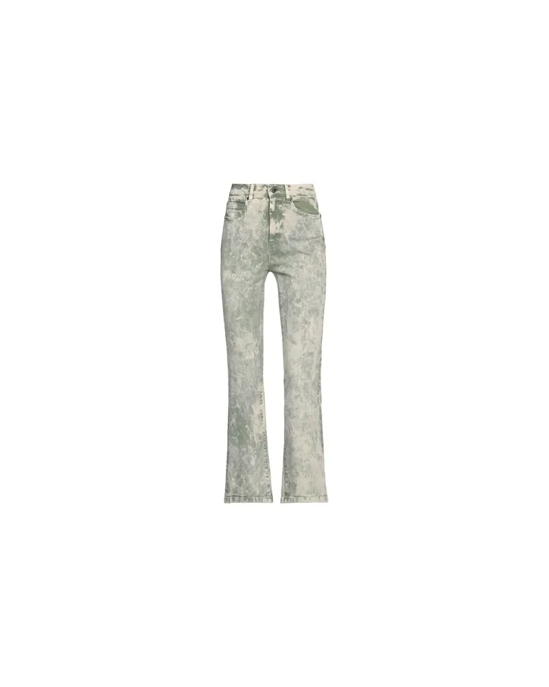CoSTUME NATIONAL HOSEN & RÖCKE - Jeanshosenauf YOOX.COM Salbeigrün