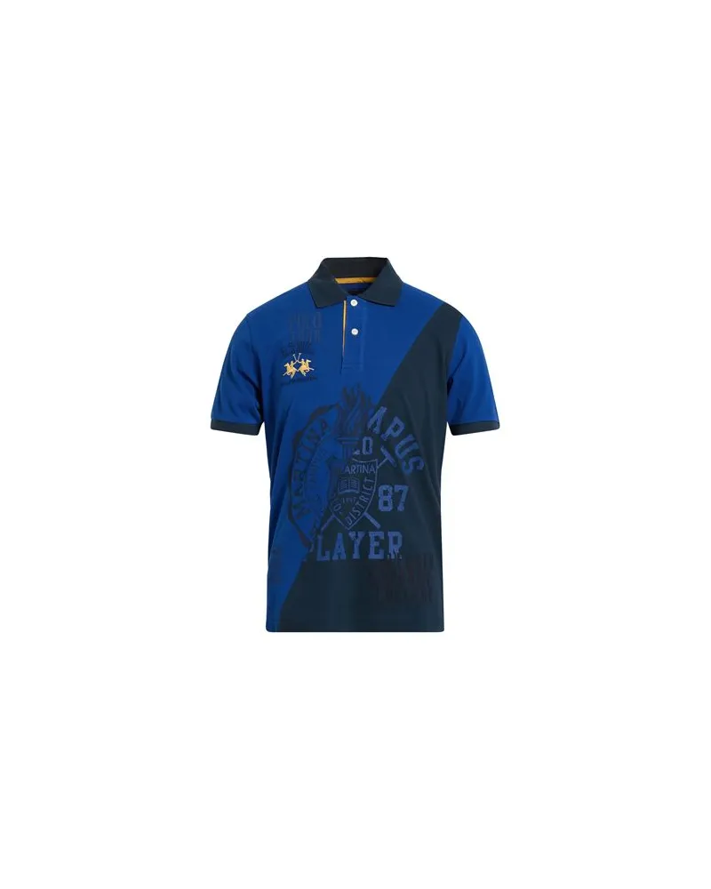 La Martina TOPS - Poloshirtsauf YOOX.COM Blau