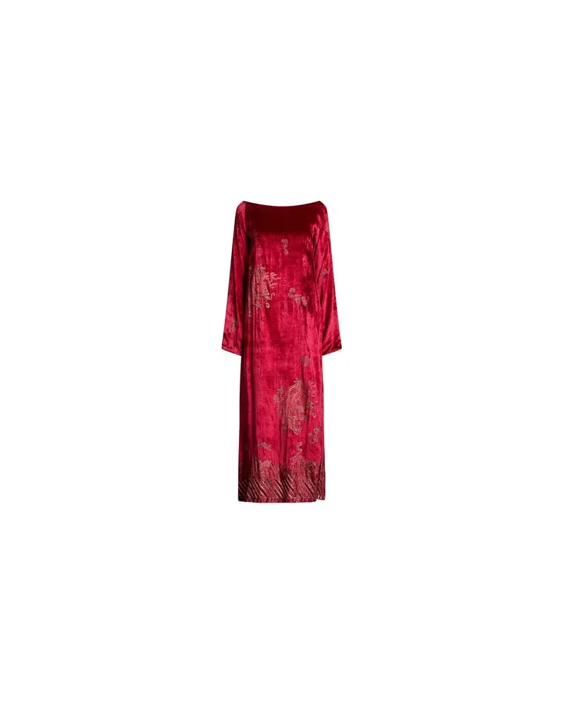 Etro KLEIDER - Maxi-Kleiderauf YOOX.COM Ziegelrot