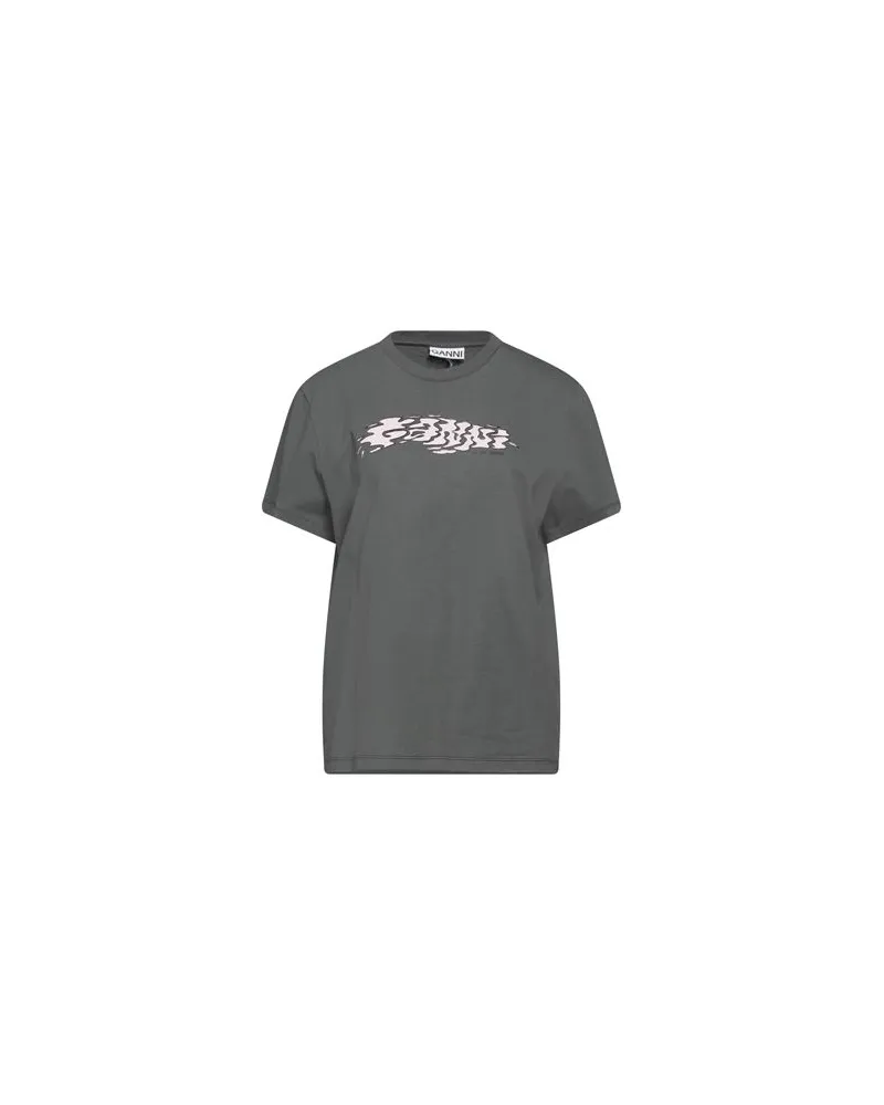 Ganni TOPS - T-shirtsauf YOOX.COM Grau