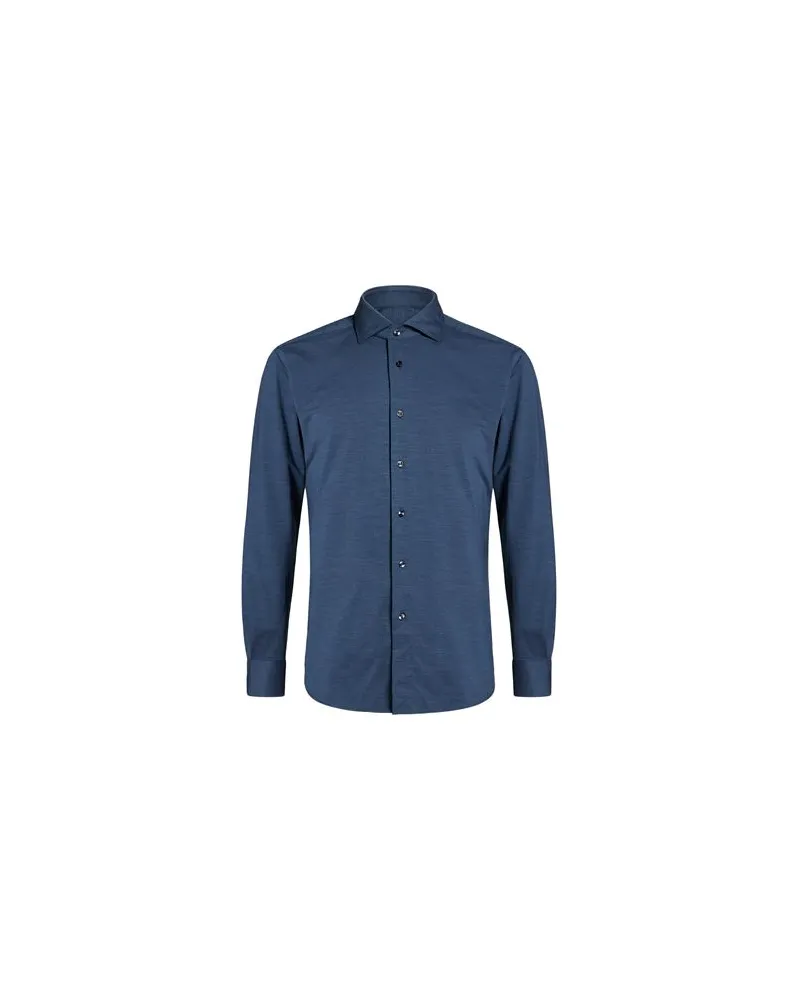 XACUS TOPS - Hemdenauf YOOX.COM Marineblau
