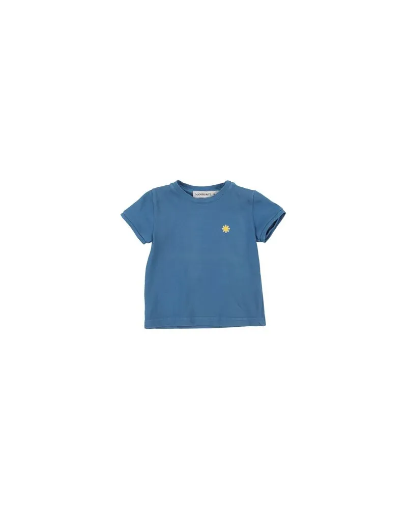 Manuel Ritz TOPS - T-shirtsauf YOOX.COM Azurblau