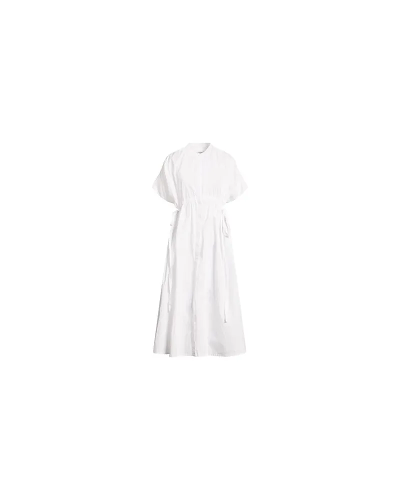 Dondup KLEIDER - Maxi-Kleiderauf YOOX.COM Weiß