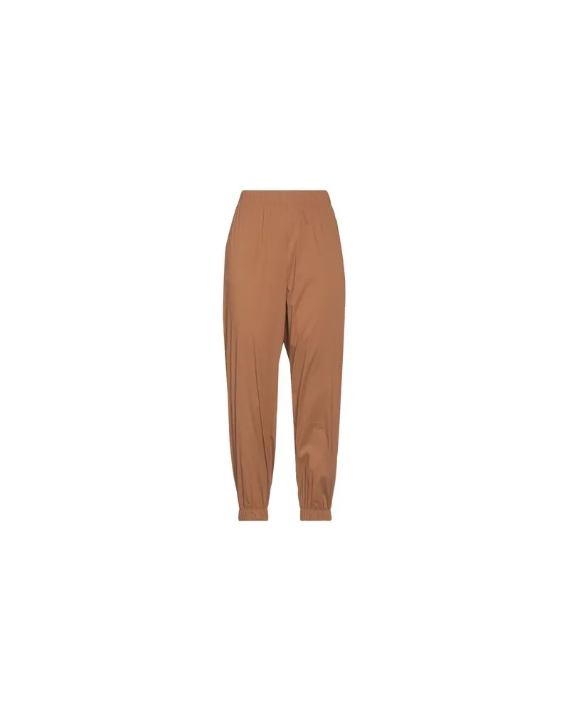 SOLOTRE HOSEN & RÖCKE - Hosenauf YOOX.COM Braun