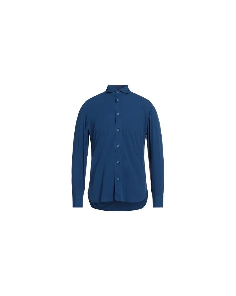 Giampaolo Viozzi TOPS - Hemdenauf YOOX.COM Taubenblau