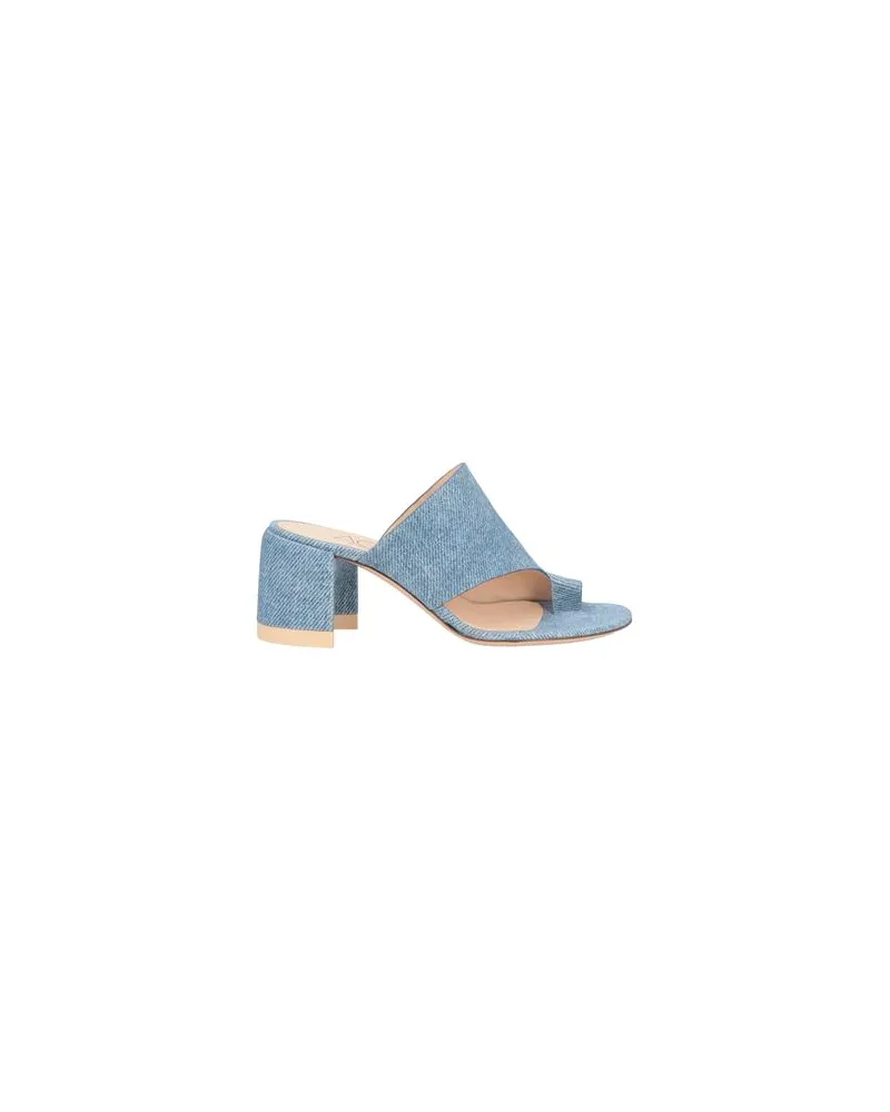 Attilio Giusti Leombruni SCHUHE - Zehentrennerauf YOOX.COM Hellblau