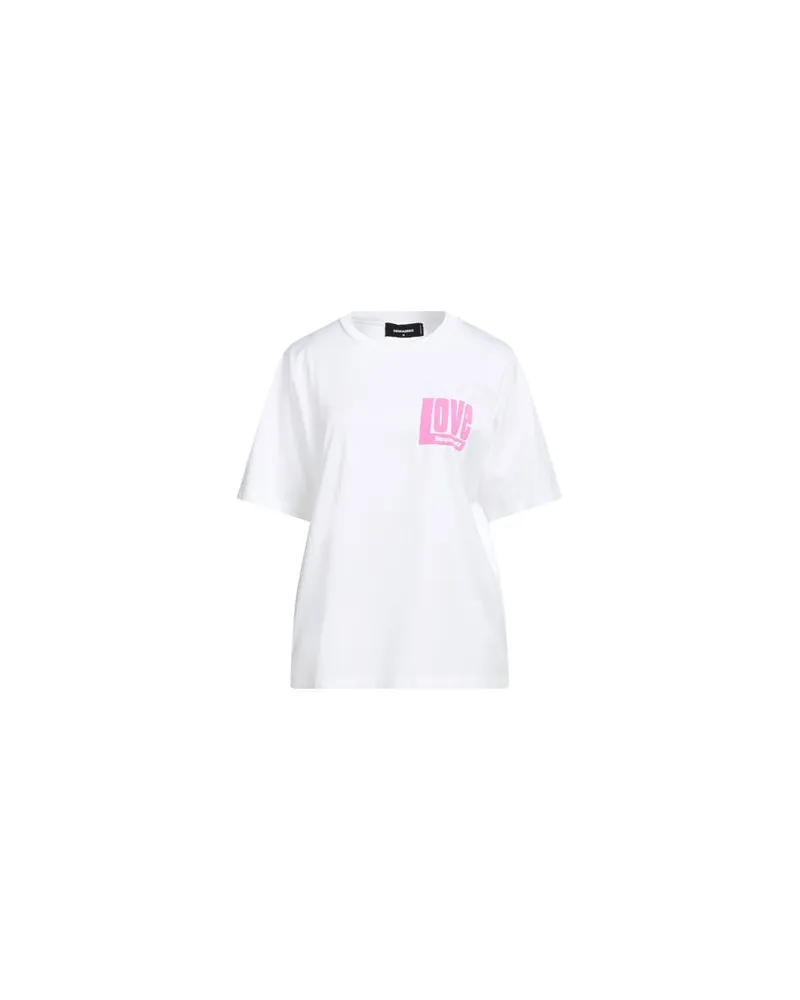 Dsquared2 TOPS - T-shirtsauf YOOX.COM Weiß