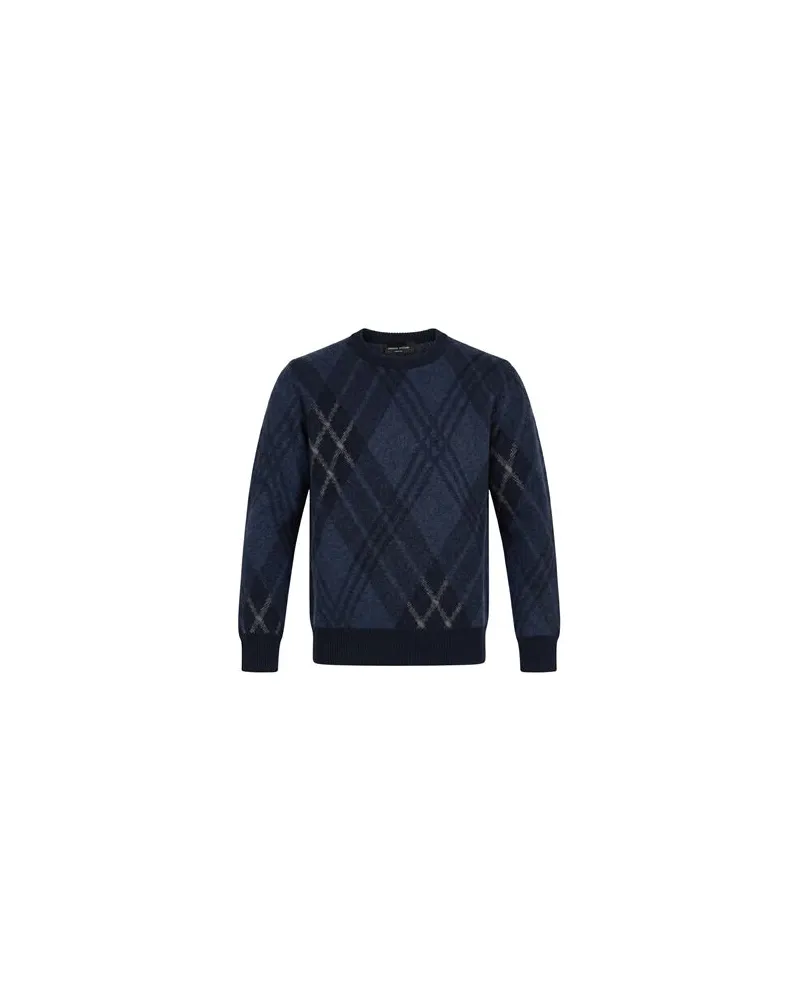Roberto Collina STRICKWAREN - Pulloverauf YOOX.COM Marineblau