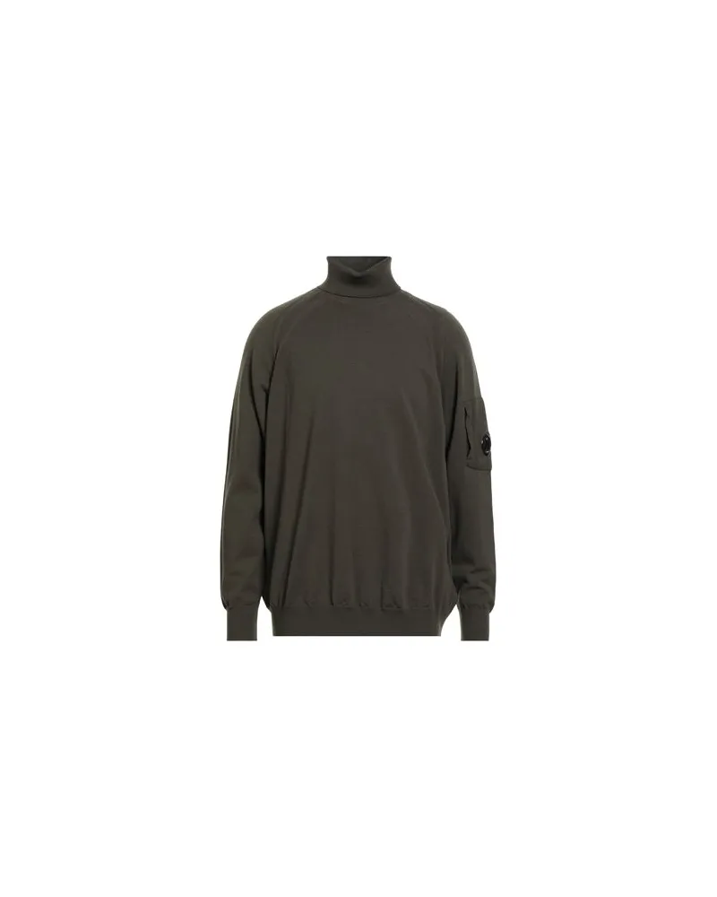C.P. Company STRICKWAREN - Rollkragenpulloverauf YOOX.COM Militärgrün