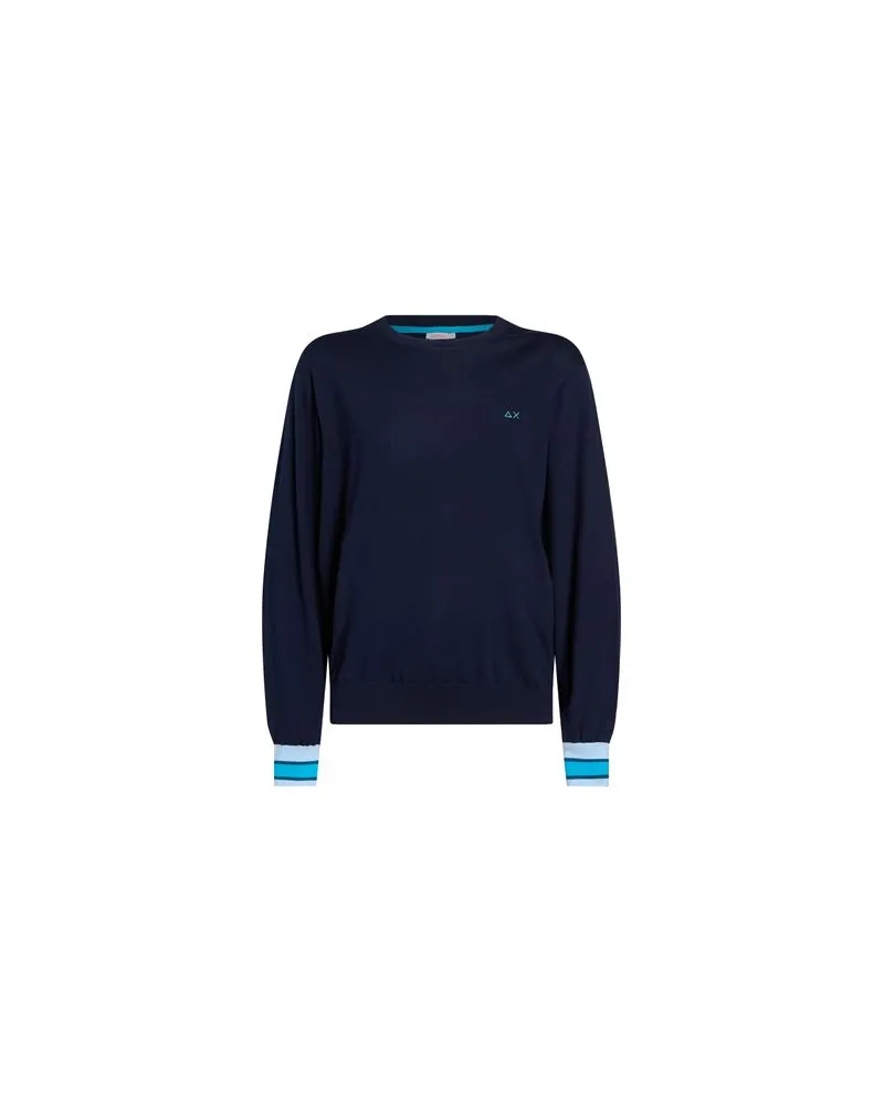 Sun68 STRICKWAREN - Pulloverauf YOOX.COM Marineblau