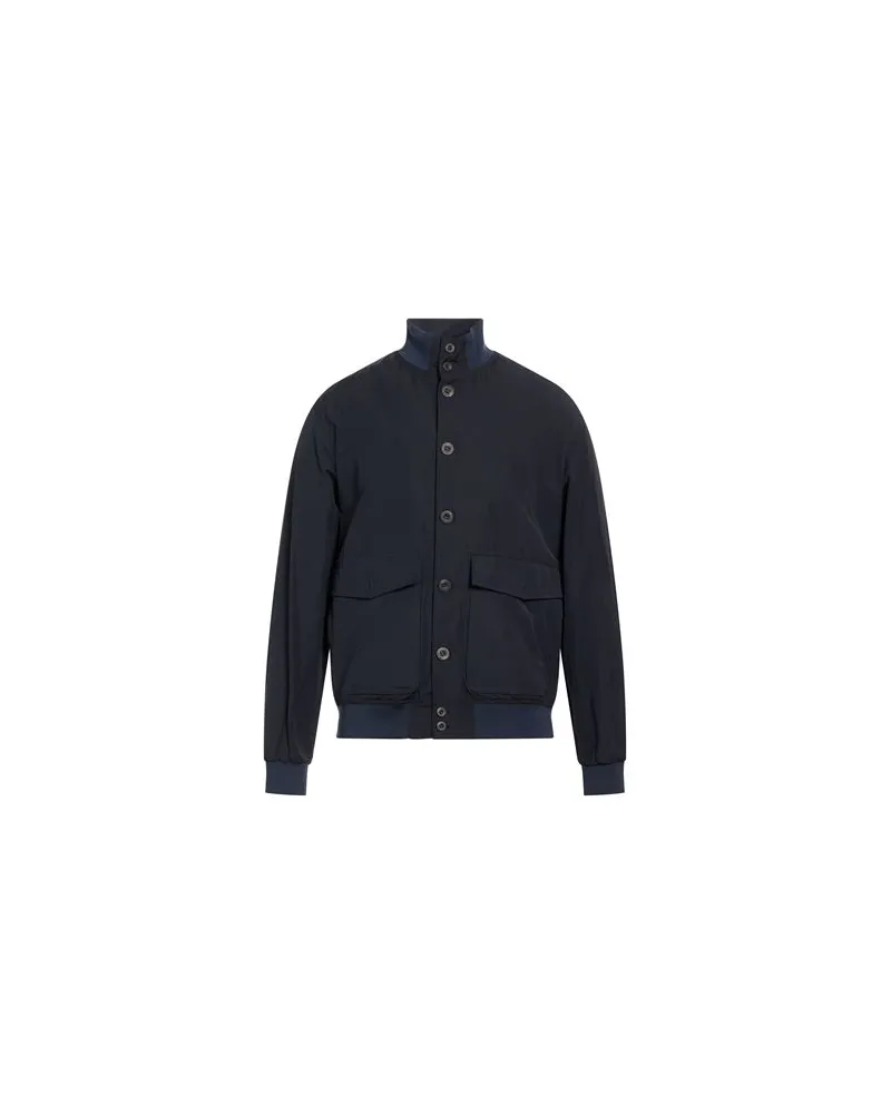 Paltò GASPARE POPELINE TECH  - JACKEN & MÄNTEL - Jacken und Anoraksauf YOOX.COM Marineblau