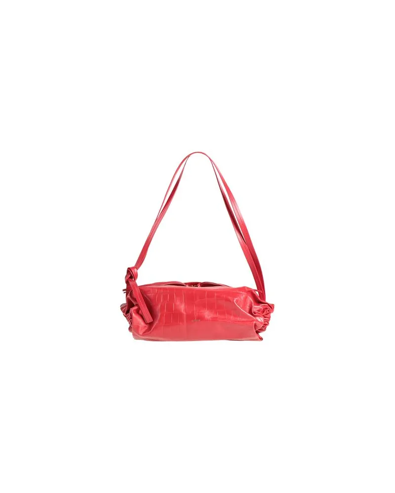 Jil Sander TASCHEN - Schultertaschenauf YOOX.COM Rot