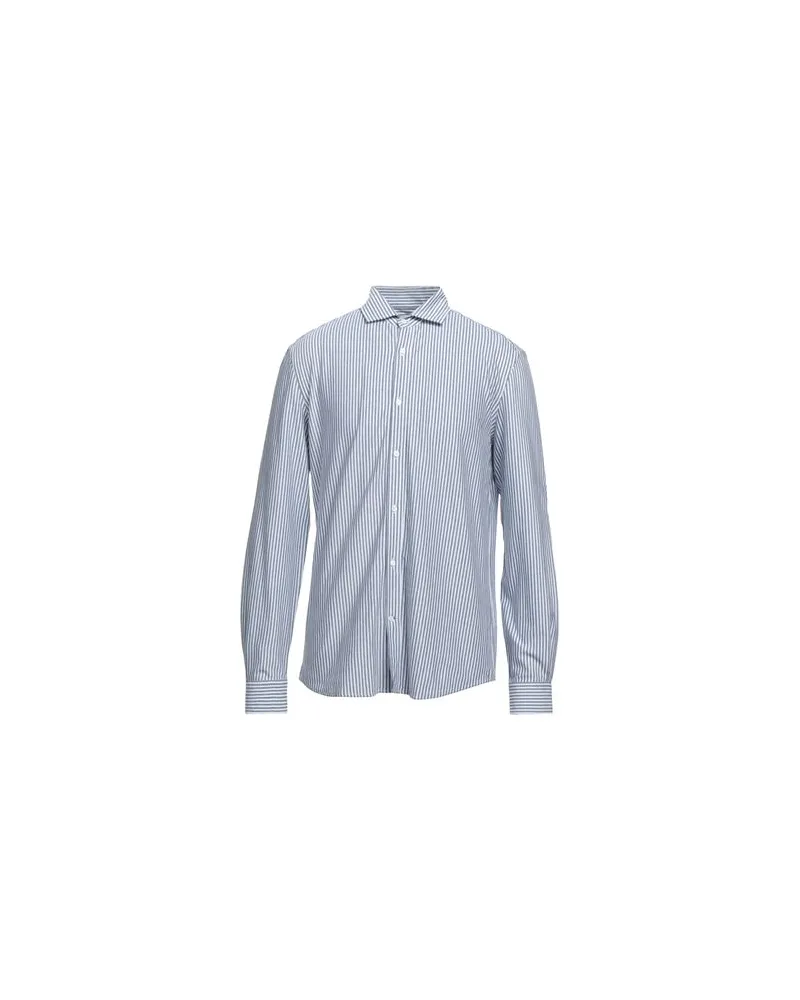 Brunello Cucinelli TOPS - Hemdenauf YOOX.COM Blau
