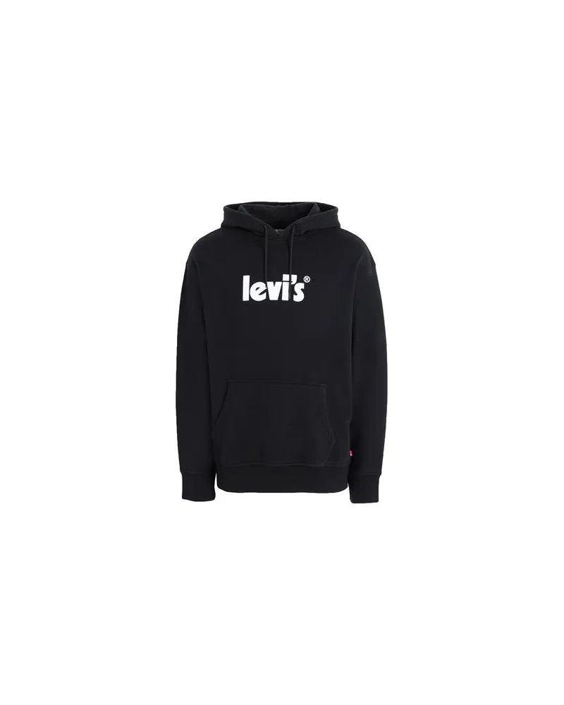 Levi's RELAXED GRAPHIC PO  - TOPS - Sweatshirtsauf YOOX.COM Schwarz