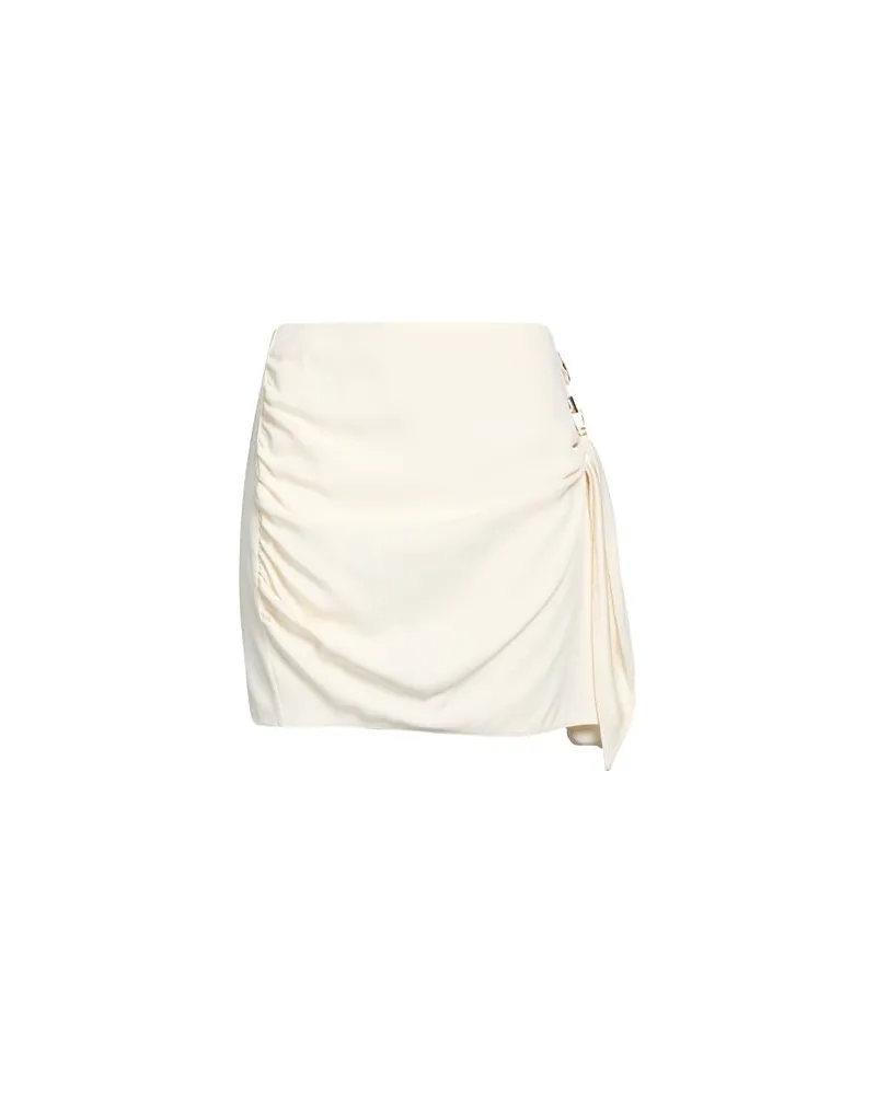 Elisabetta Franchi HOSEN & RÖCKE - Miniröckeauf YOOX.COM Cremeweiß