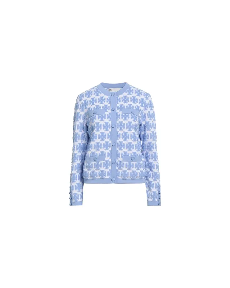 Tory Burch STRICKWAREN - Strickjackenauf YOOX.COM Hellblau