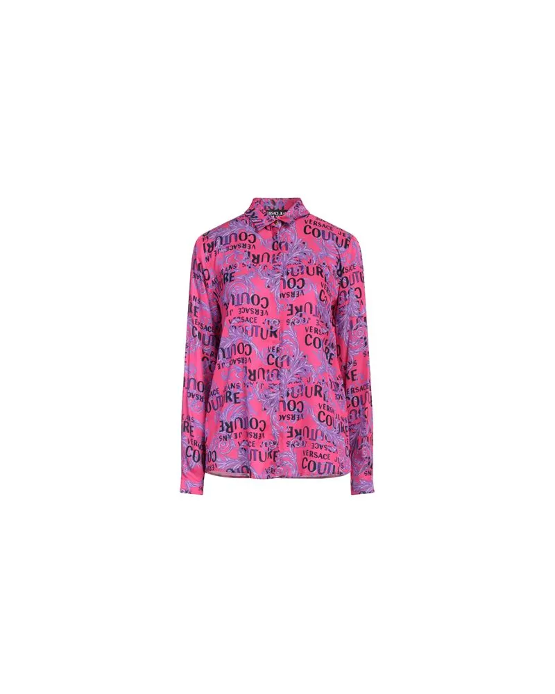 Versace Jeans TOPS - Hemdenauf YOOX.COM Fuchsia
