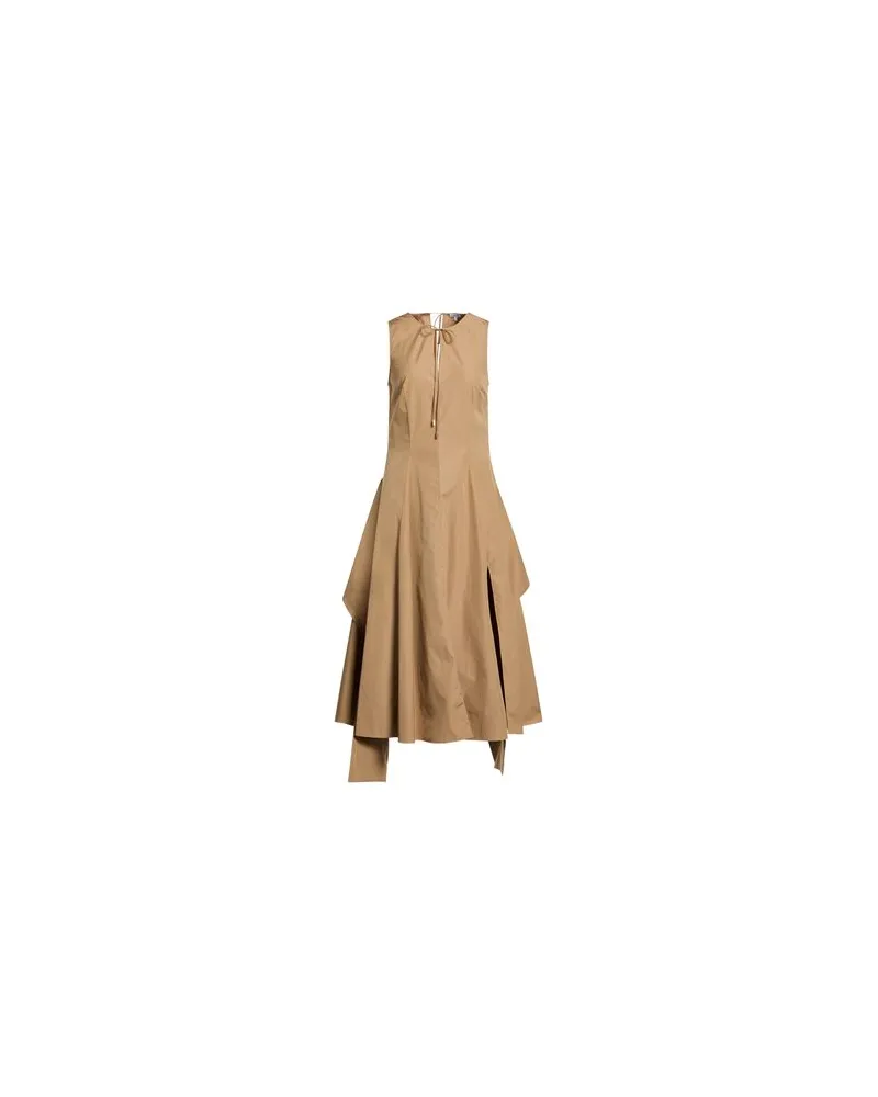 Loewe KLEIDER - Midi-Kleiderauf YOOX.COM Beige