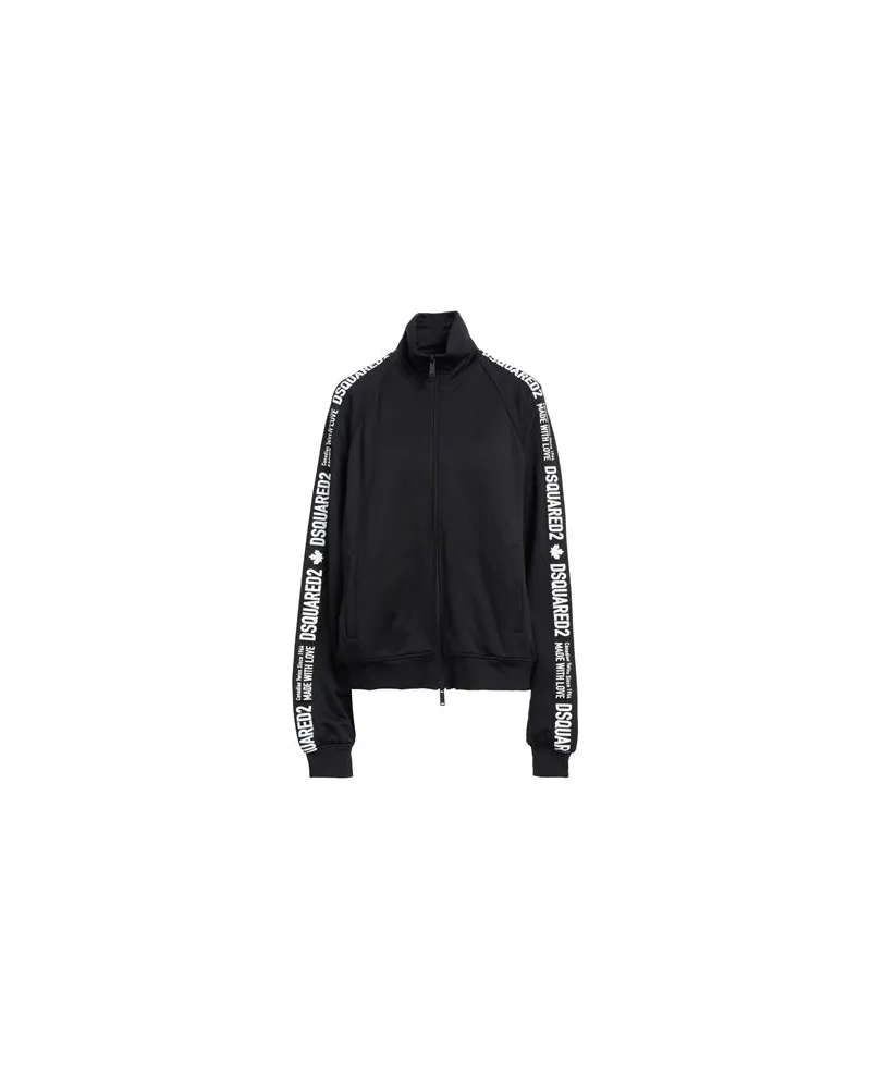 Dsquared2 TOPS - Sweatshirtsauf YOOX.COM Schwarz