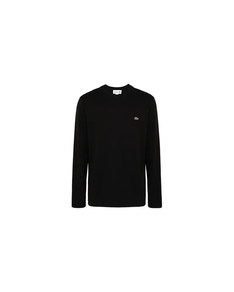 Lacoste TOPS - T-shirtsauf YOOX.COM Schwarz