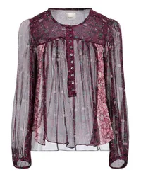 Isabel Marant Top Pflaume