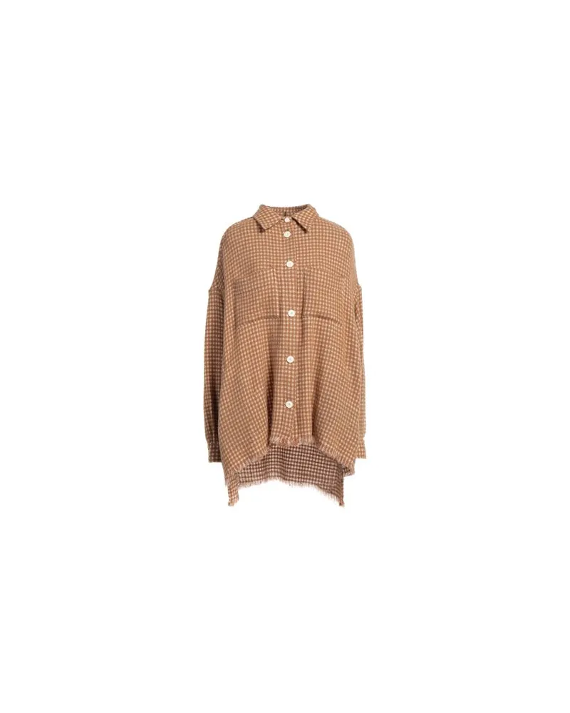 Destin TOPS - Hemdenauf YOOX.COM Kamel