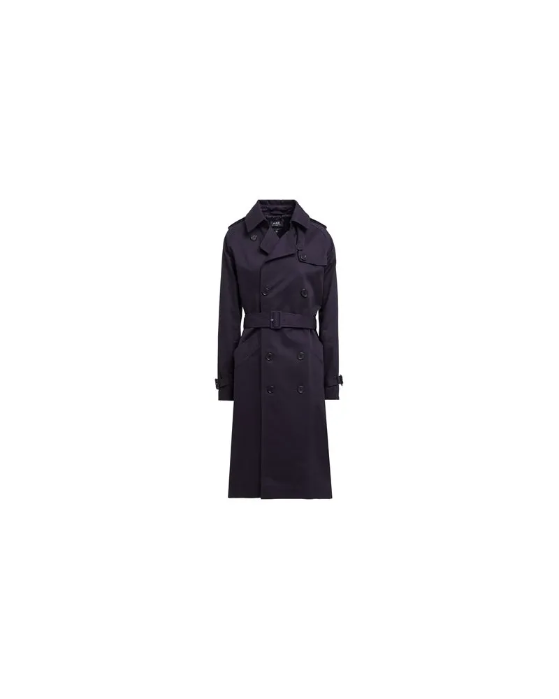 A.P.C. JACKEN & MÄNTEL - Jacken, Mäntel & Trenchcoatsauf YOOX.COM Marineblau