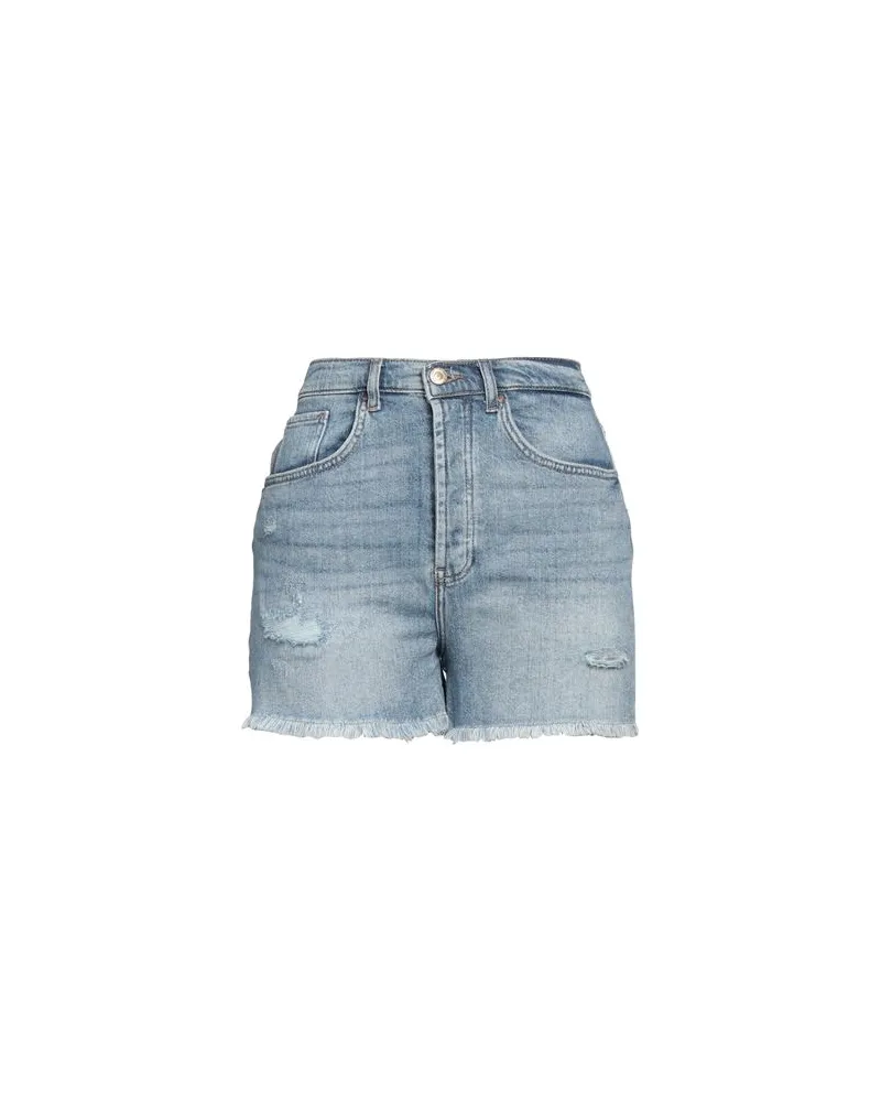 only HOSEN & RÖCKE - Jeansshortsauf YOOX.COM Blau