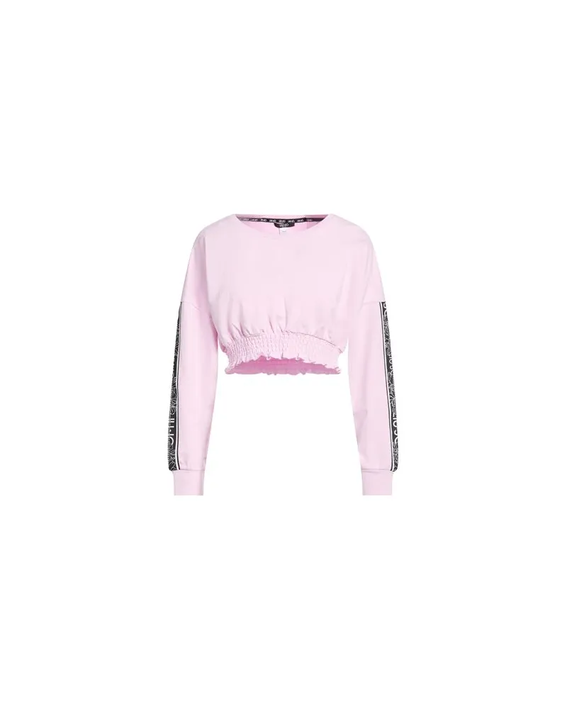 Liu Jo BETTER - TOPS - Sweatshirtsauf YOOX.COM Rosa