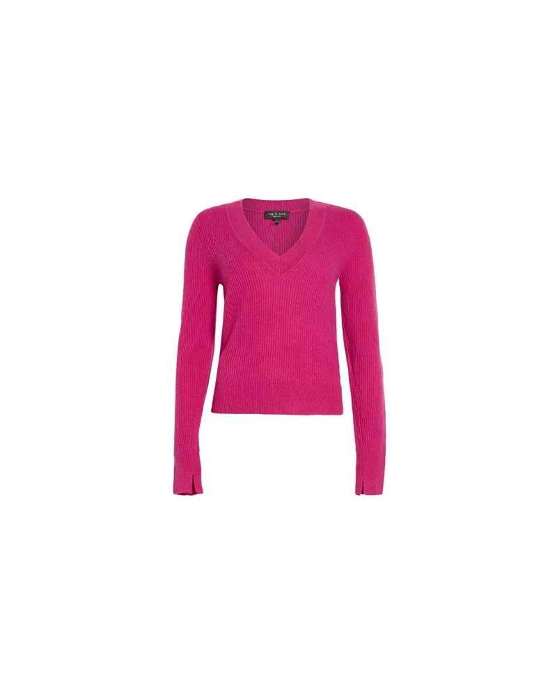Rag & Bone STRICKWAREN - Pulloverauf YOOX.COM Magenta